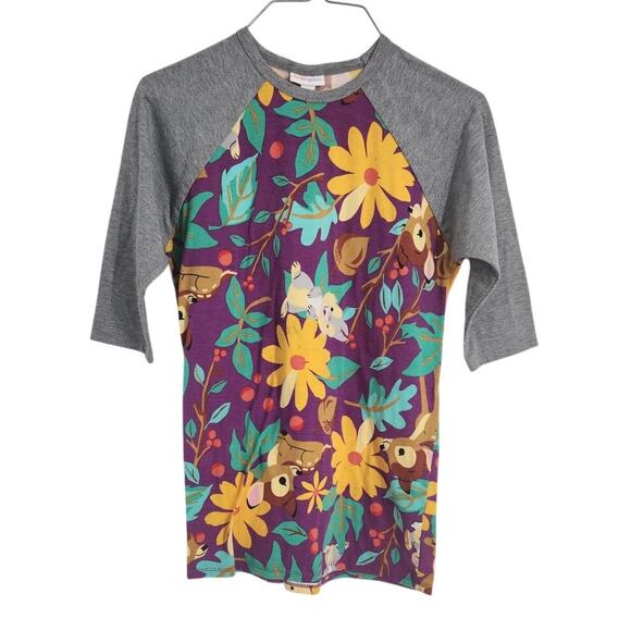 LuLaRoe Other - Lularoe Disney Bambi Short Sleeve Top Girls Size 12